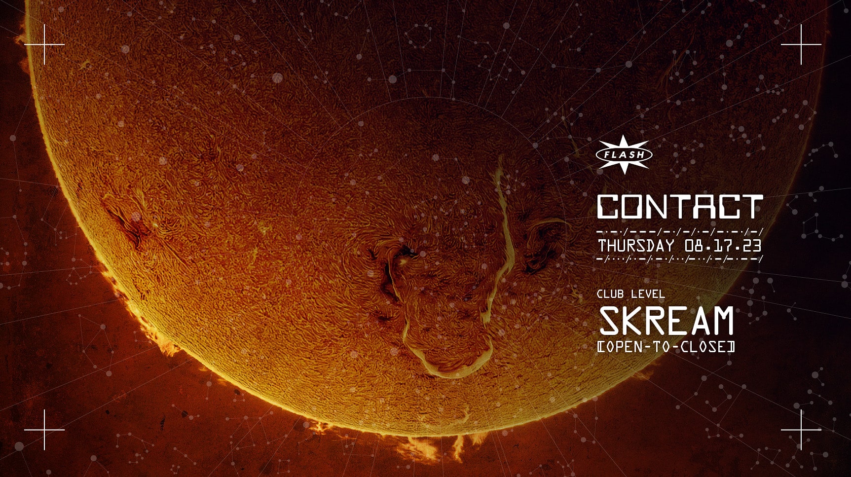 Contact: Skream [Open-To-Close]