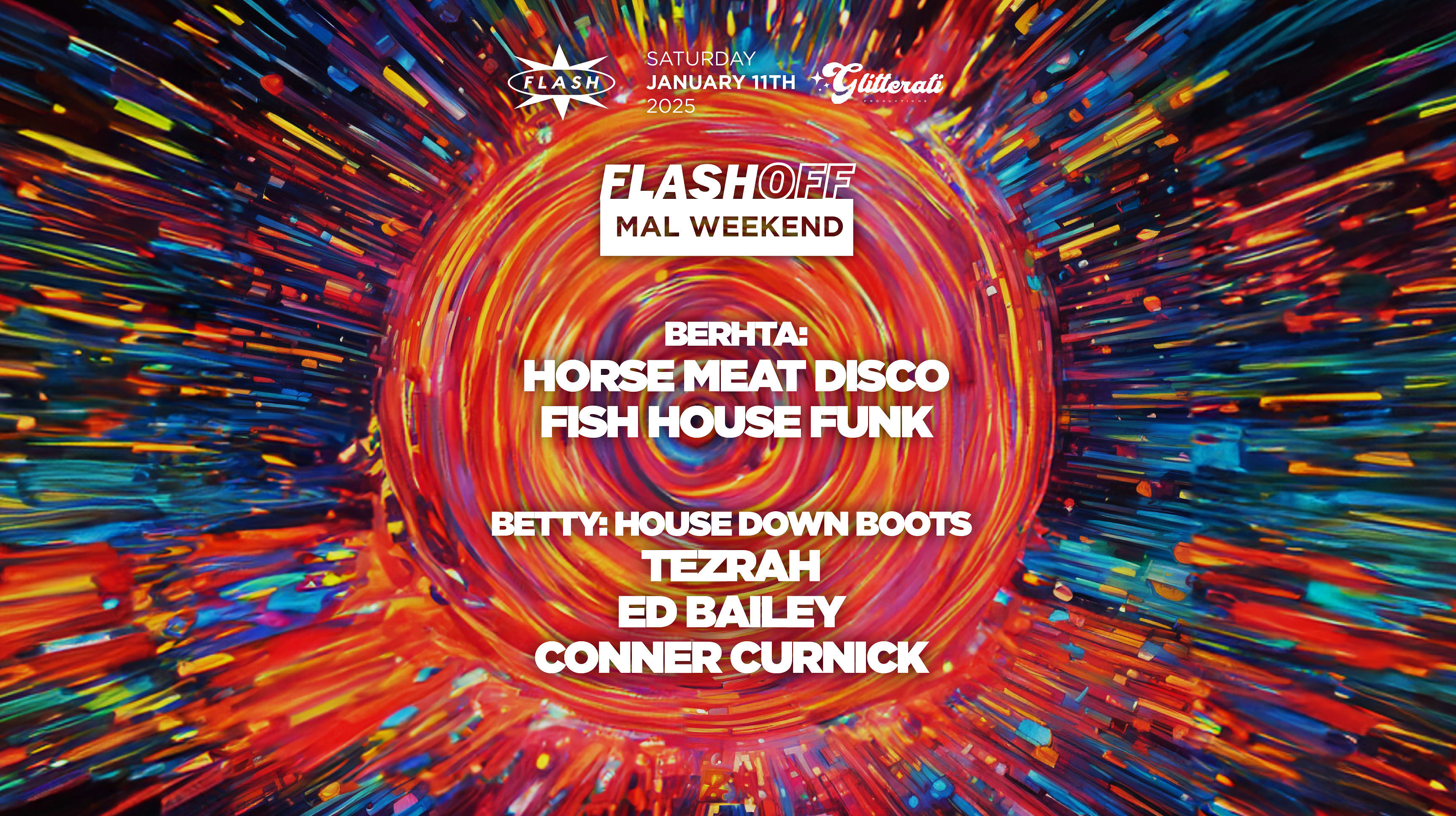 Flash-Off X Mal Weekend: Horse Meat Disco