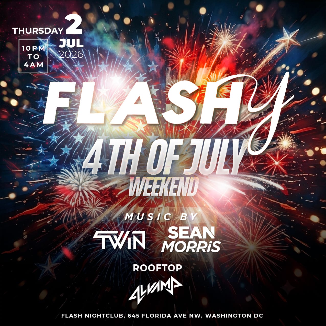 Flashy 4th Of July Weekend!