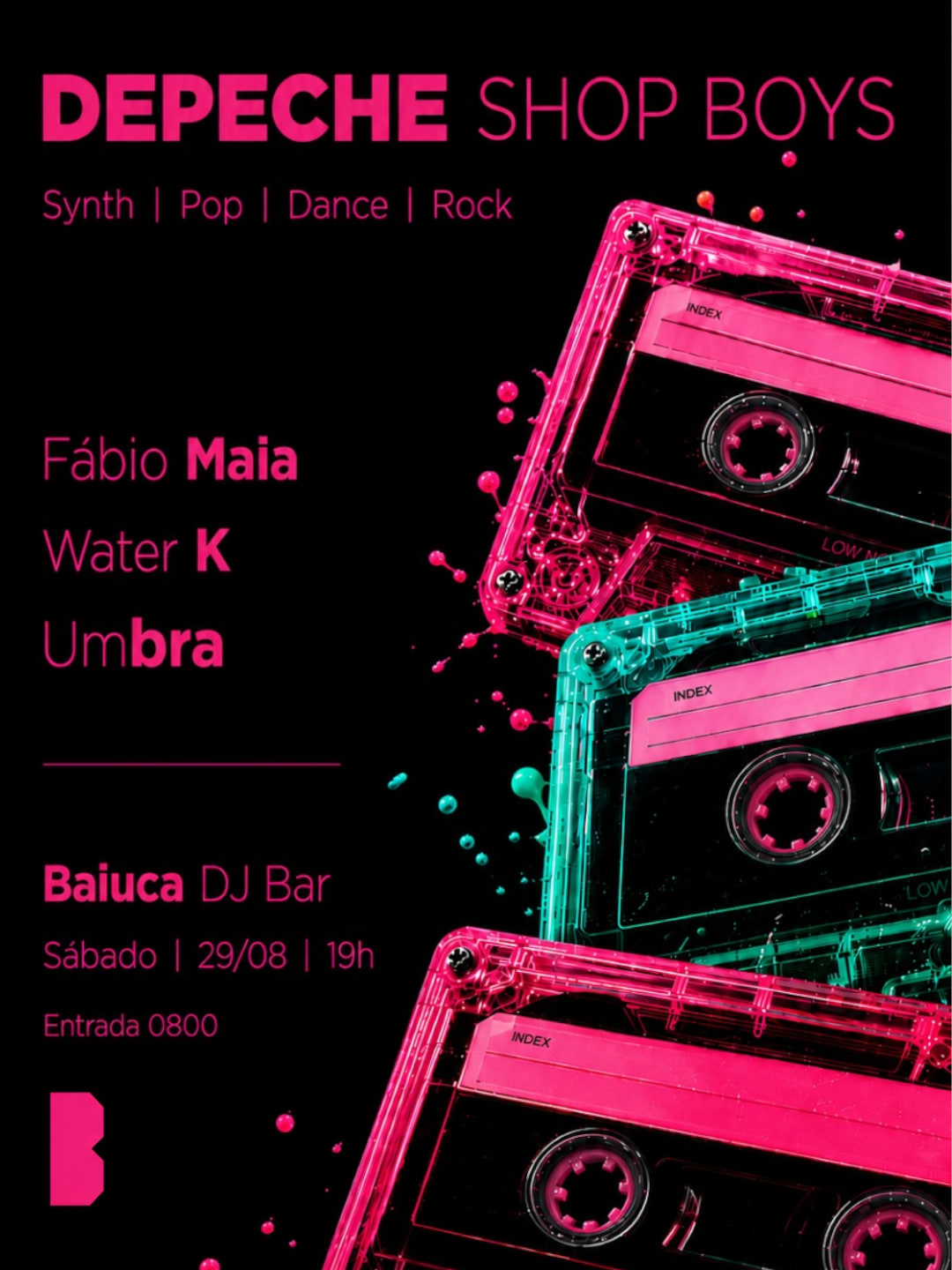 Depeche Shop Boys - Entrada 0800