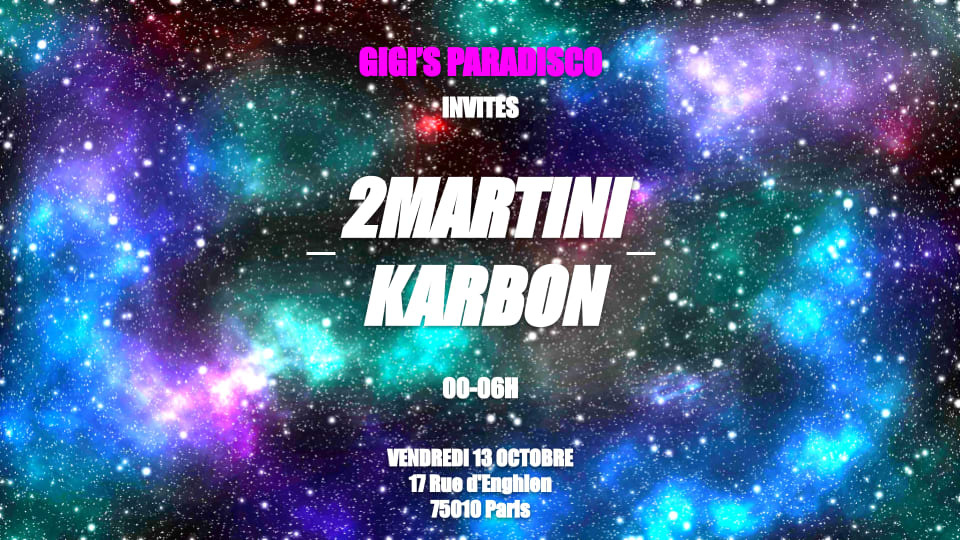 Gigi's Invites 2martini & Karbon