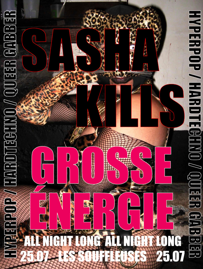 Grosse Energie — Sasha Kills All Night Long