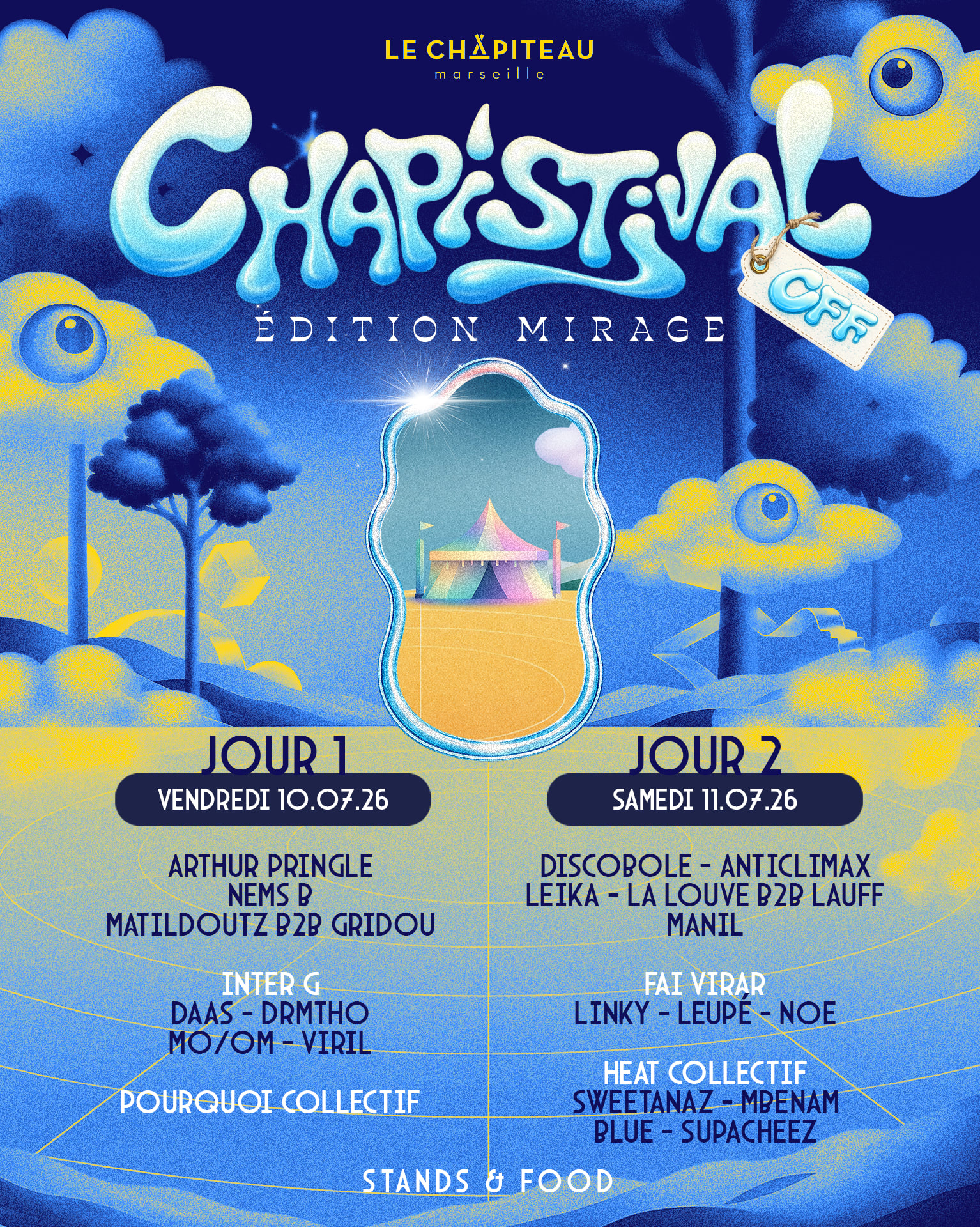 Chapistival : Édition Mirage - Le Off