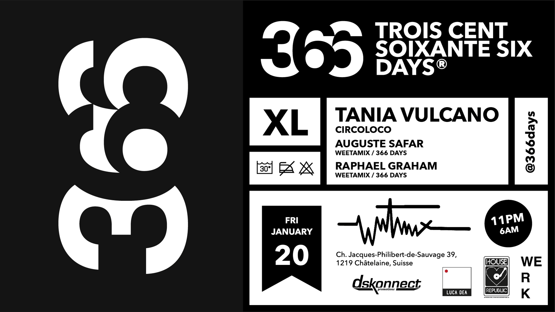 366 Days // Tania Vulcano, Auguste Safar, Raphael Graham