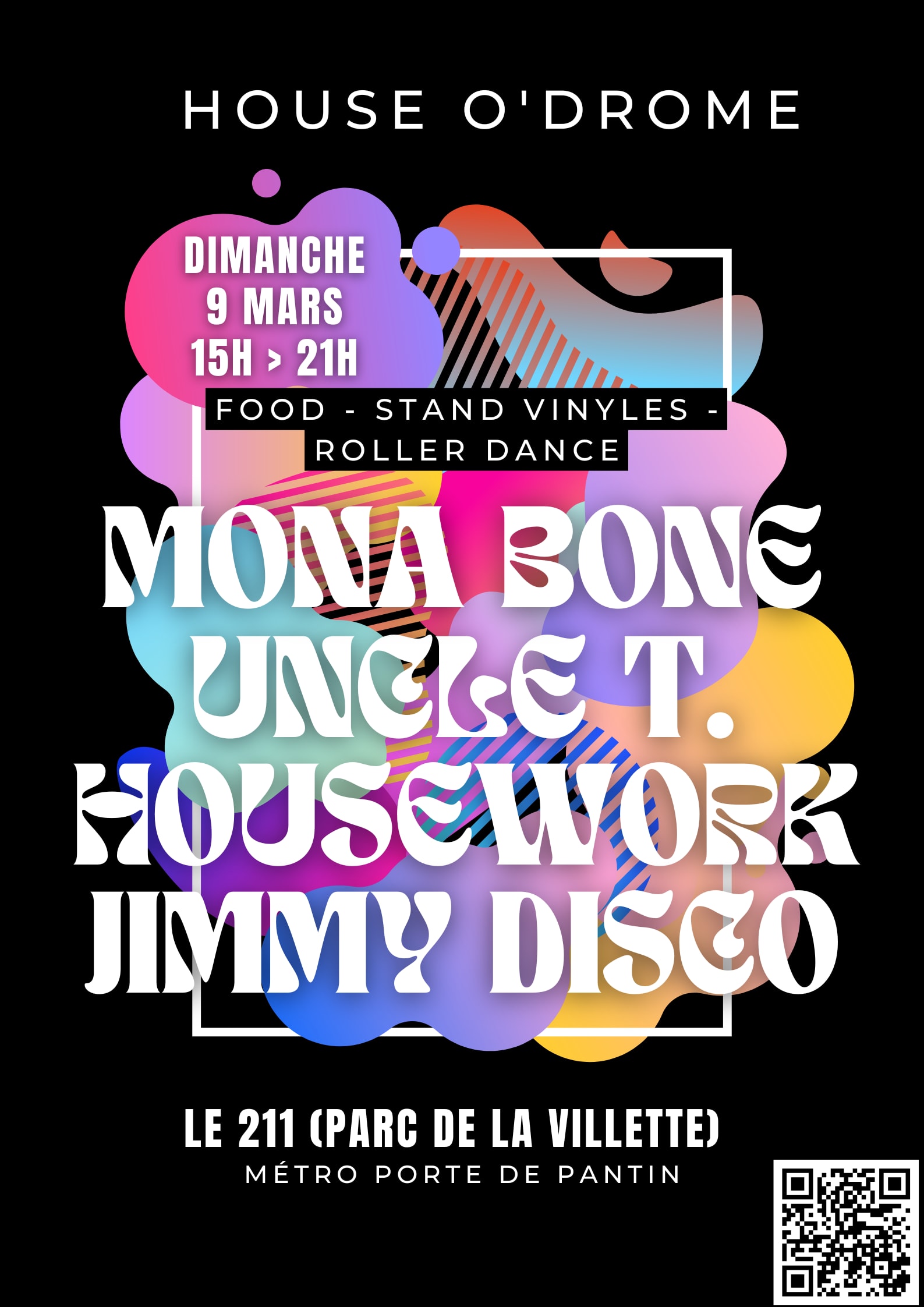 House O'drome Invite Mona Bone, Jimmy Disco, Uncle T. & More