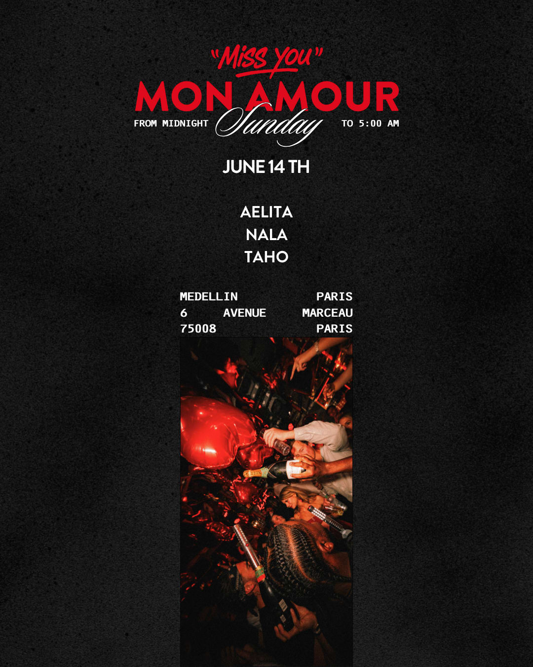 Miss You Mon Amour