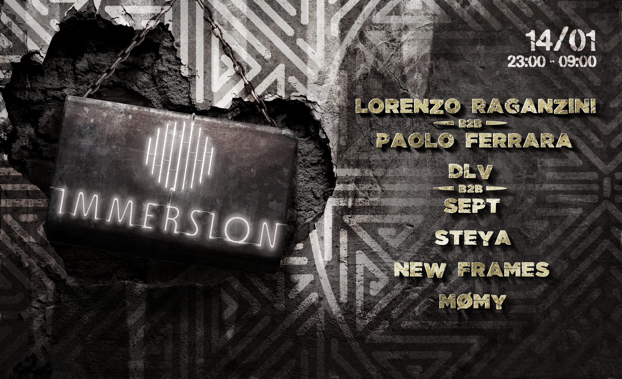 Immersion IX : Lorenzo Raganzini B2b Paolo Ferrara • DLV