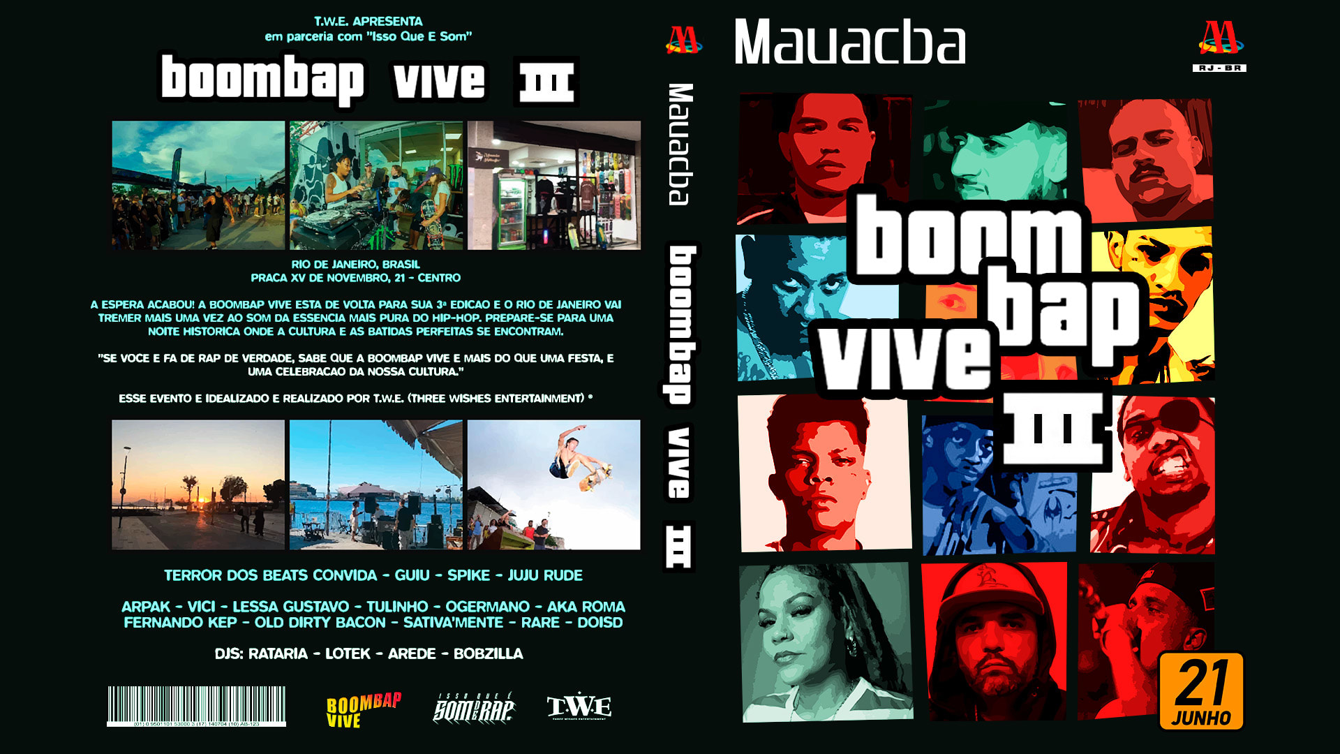 Boombap Vive 3 X Isso Que É Som