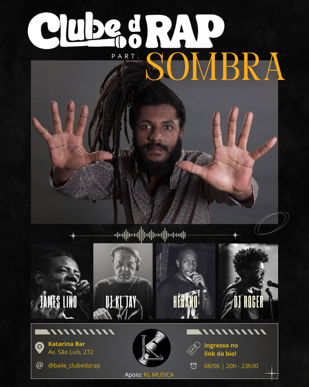 Clube Do Rap - Part. Sombra