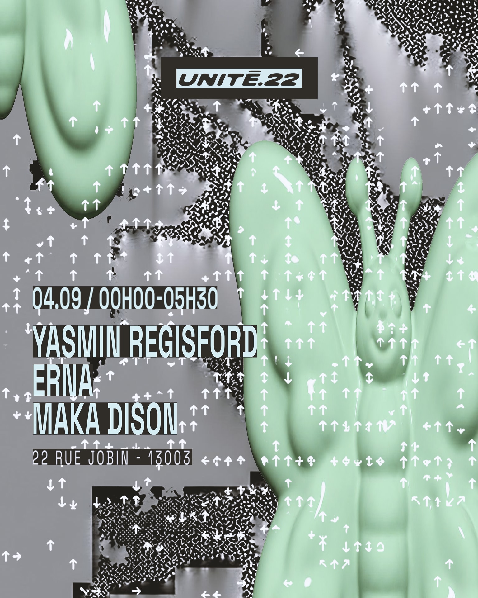 Unité.22 : Yasmin Regisford, Erna, Maka Dison
