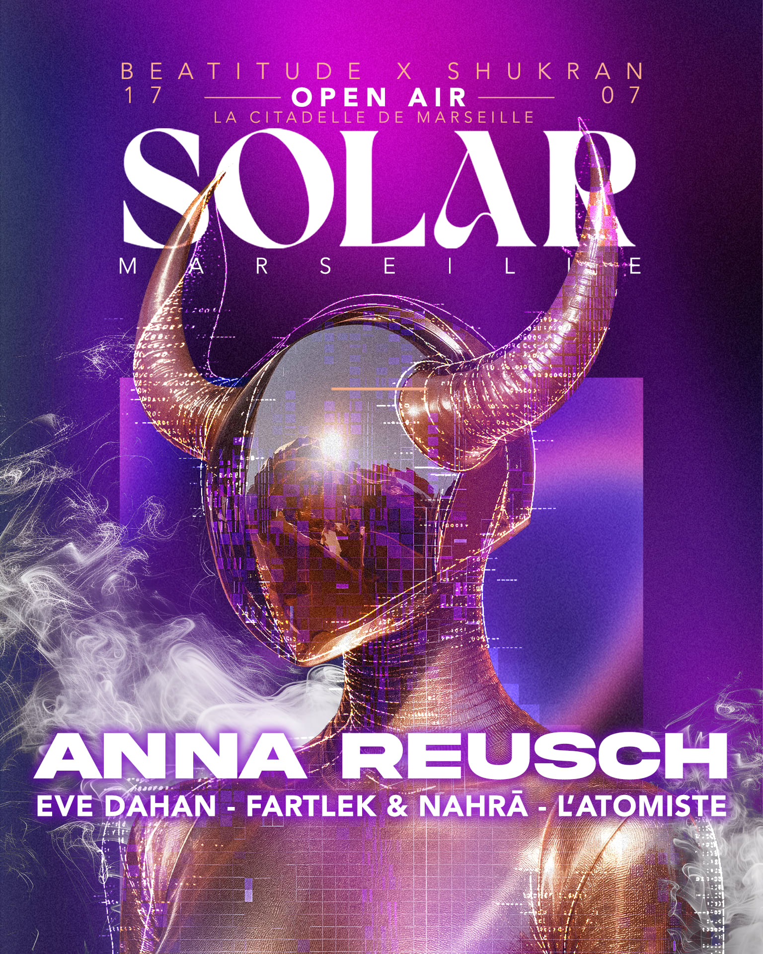 Solar [Open Air] : Anna Reusch @La Citadelle De Marseille