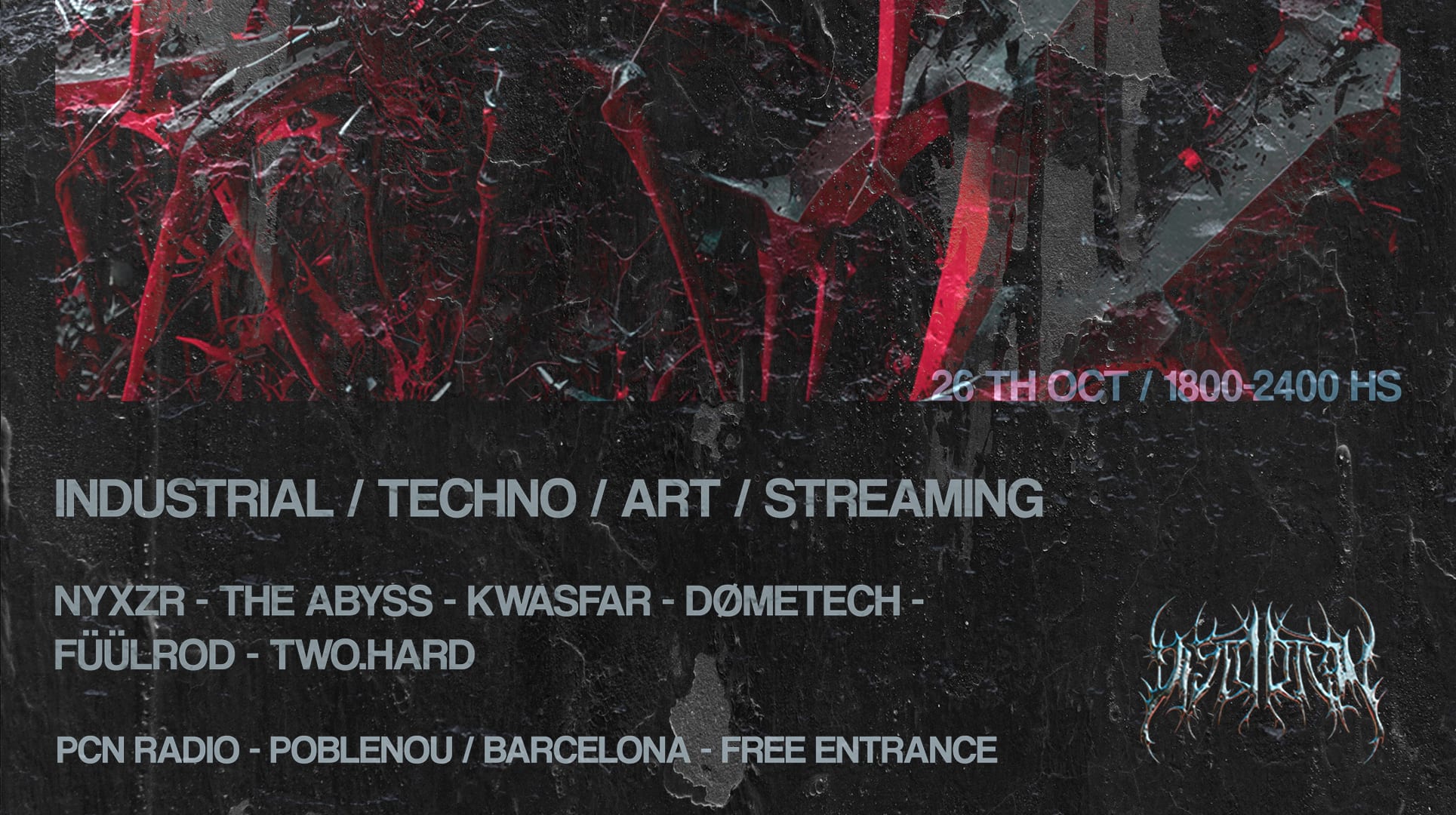 (Free) Distortion Present / Industrial Streaming Afternoon