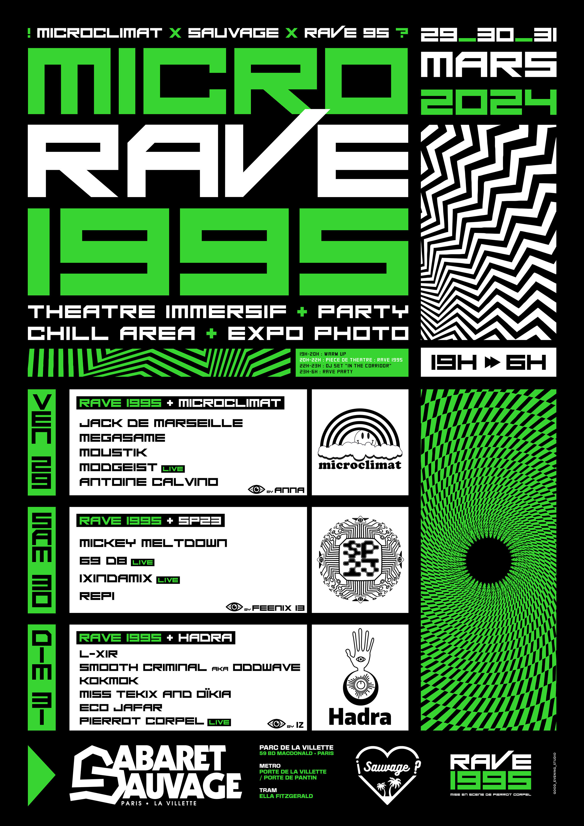 ¡Micro Rave 1995: Sp23 / Hadra / Microclimat?