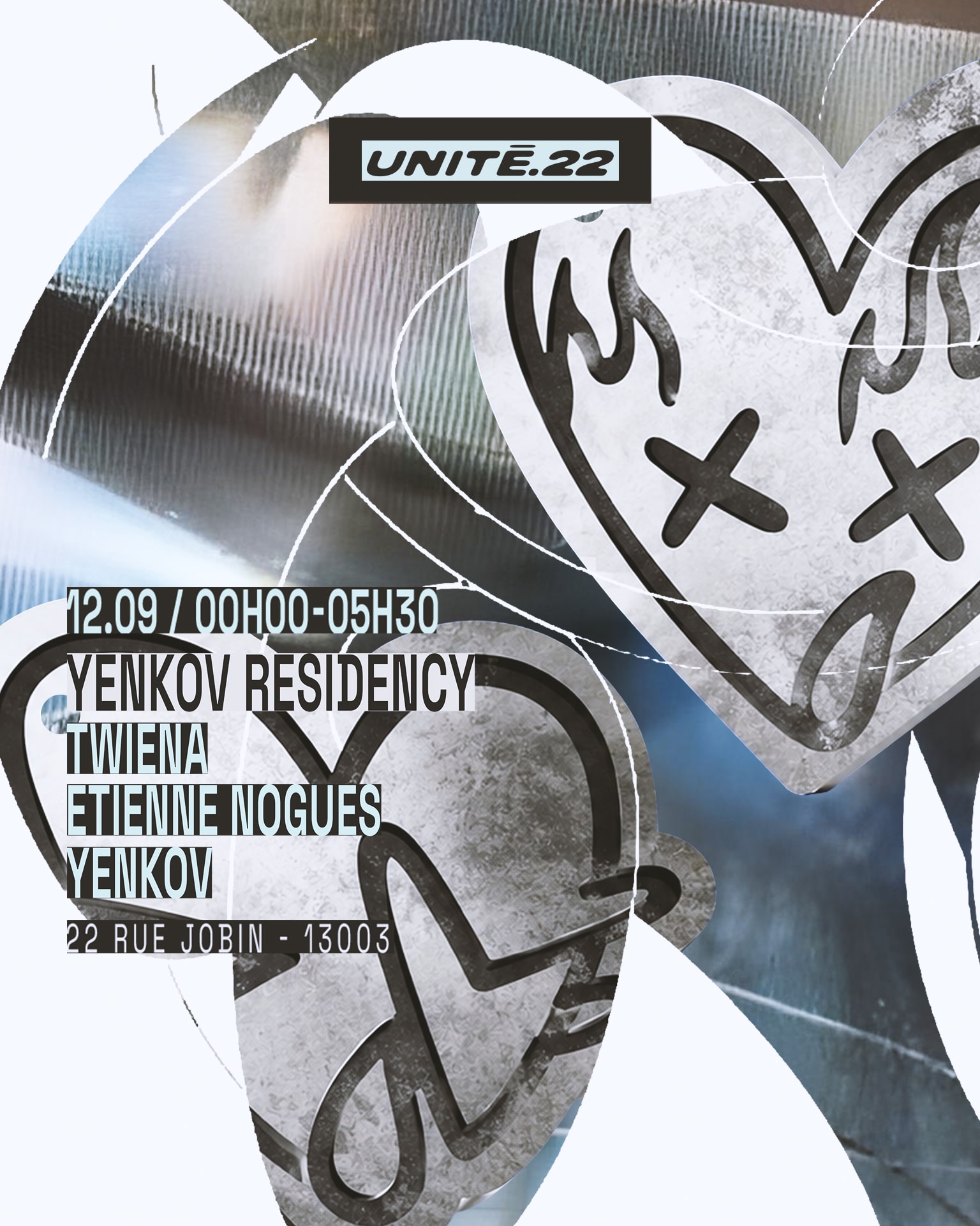 Unité.22 - Yenkov Residency : Twiena, Etienne Nogues, Yenkov