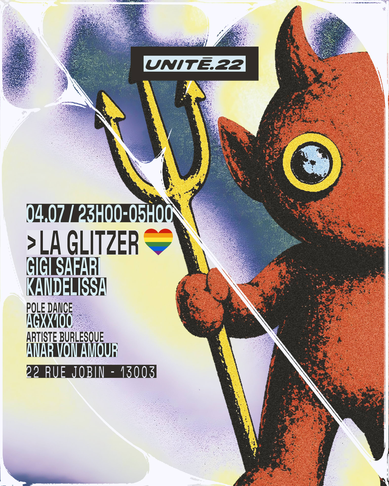 Unité.22 X La Glitzer : Kandelissa, Gigi Safari