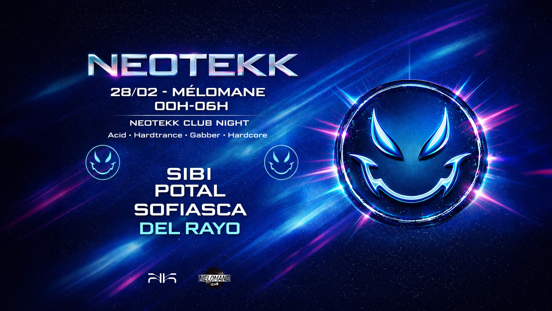 Neotekk X Mélomane Club