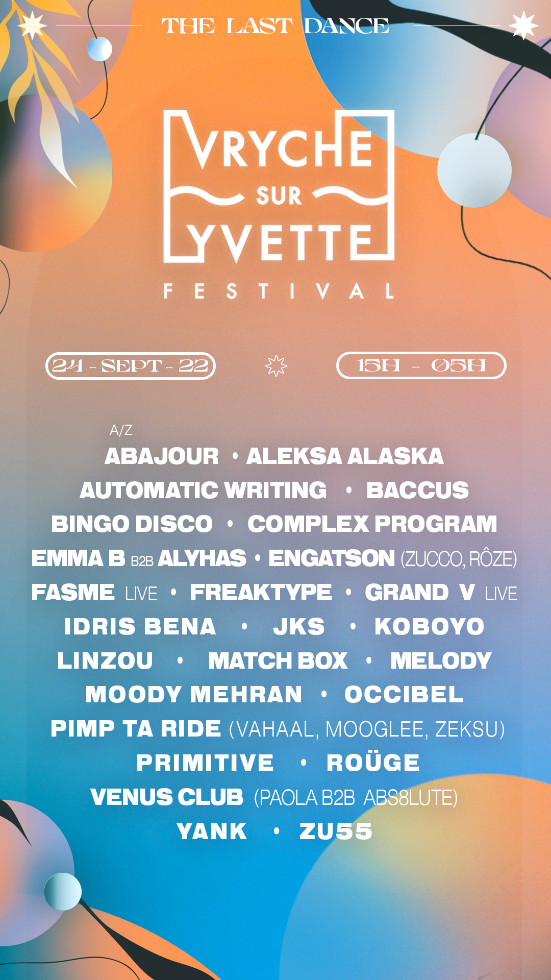 Vryche Sur Yvette Festival 2022