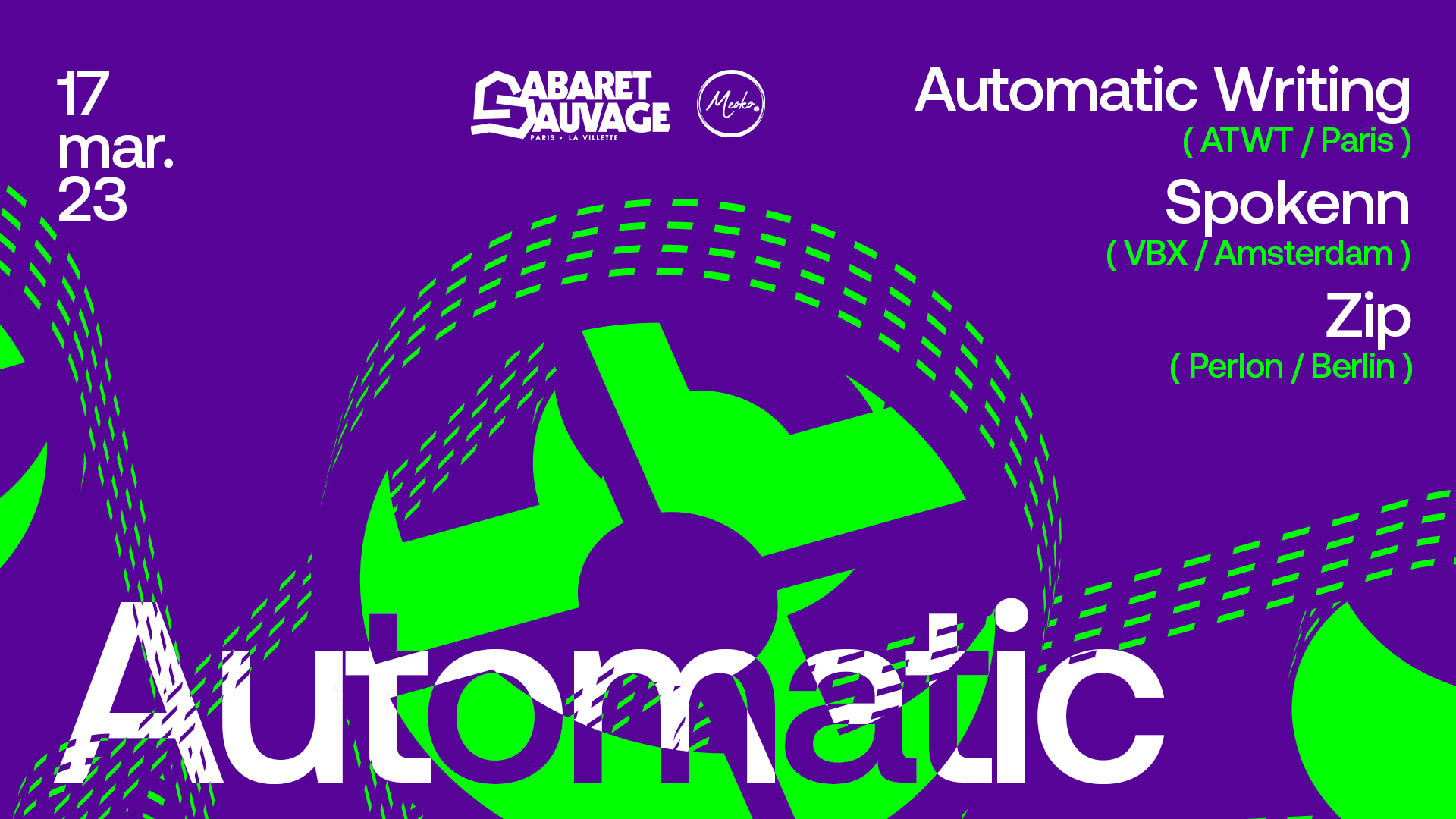 Automatic #14 W/ Zip, Spokenn & Automatic Writing  