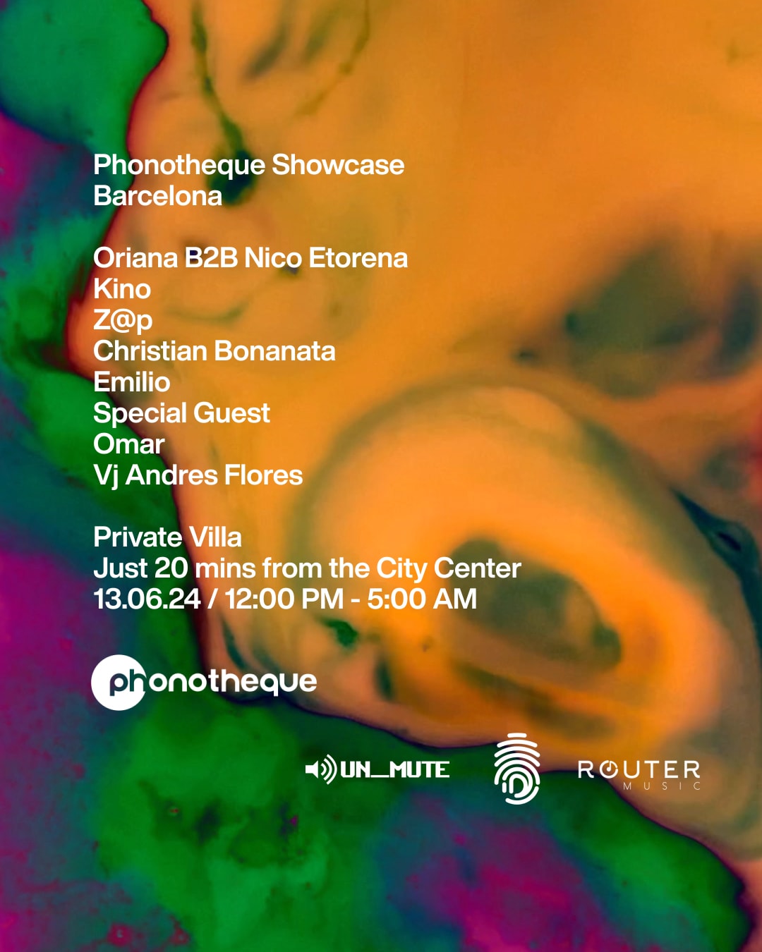 Phonotheque Showcase At Mas Corts Villa