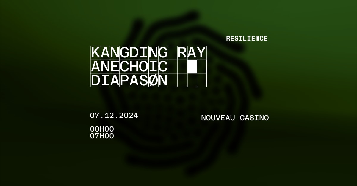 Resilience : Kangding Ray, Anechoic [Hybrid Set], Diapasøn