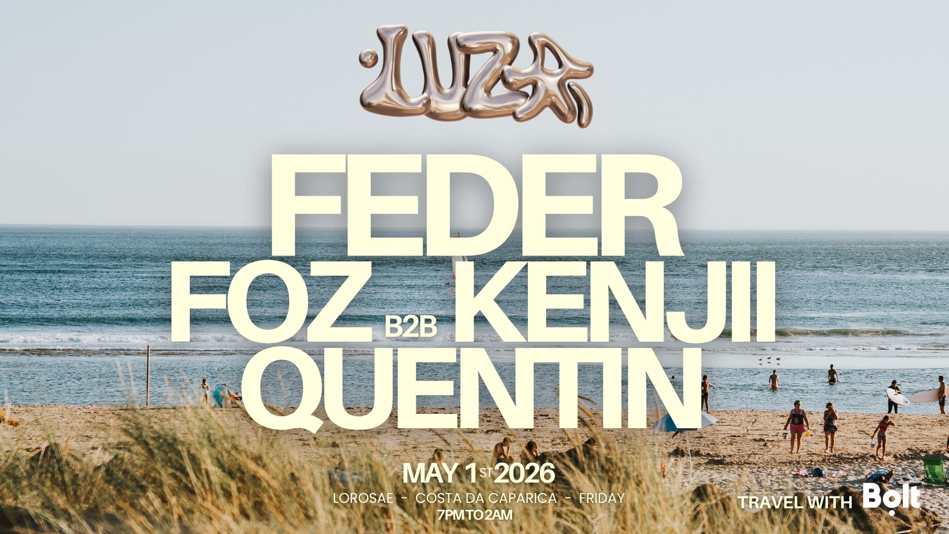 Luza Invite Feder At The Beach