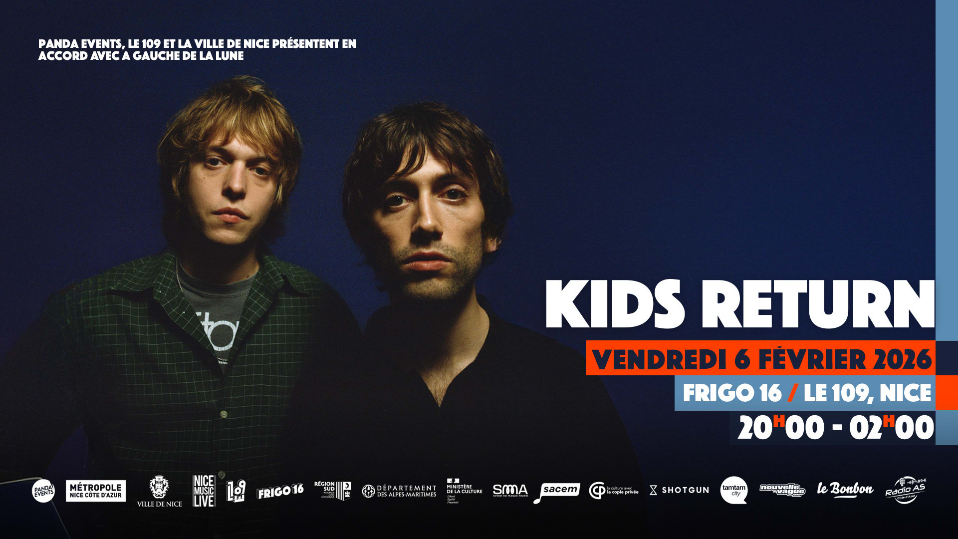 Kids Return - Ven. 6 Février 2026 @ Nice