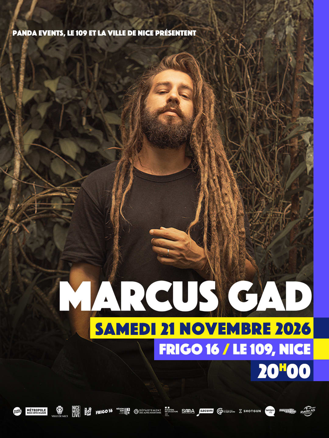 Marcus Gad + Première Partie @ Frigo 16