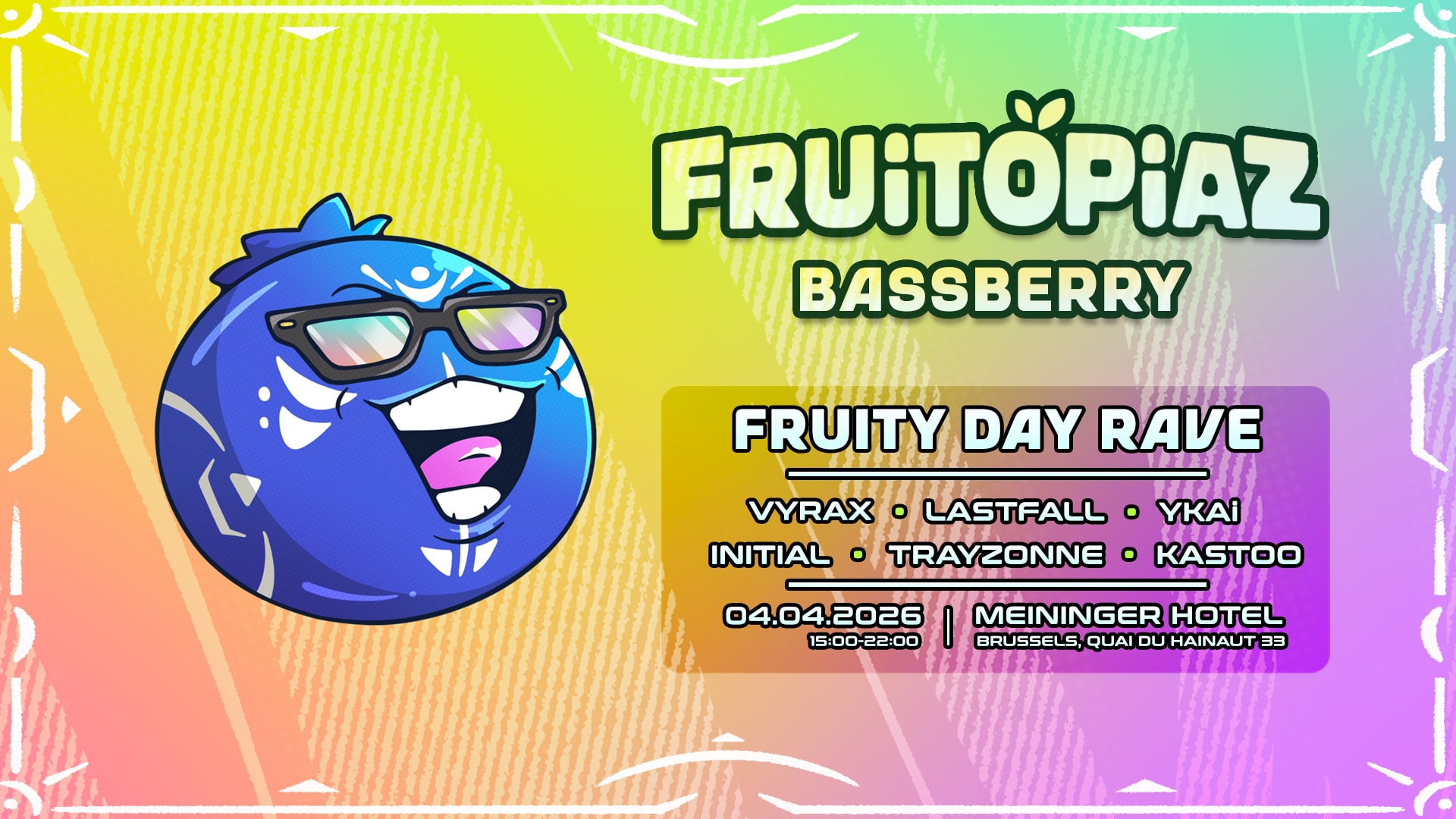 Fruitopiaz - Bassberry | Fruity Day Rave [Bass Music]