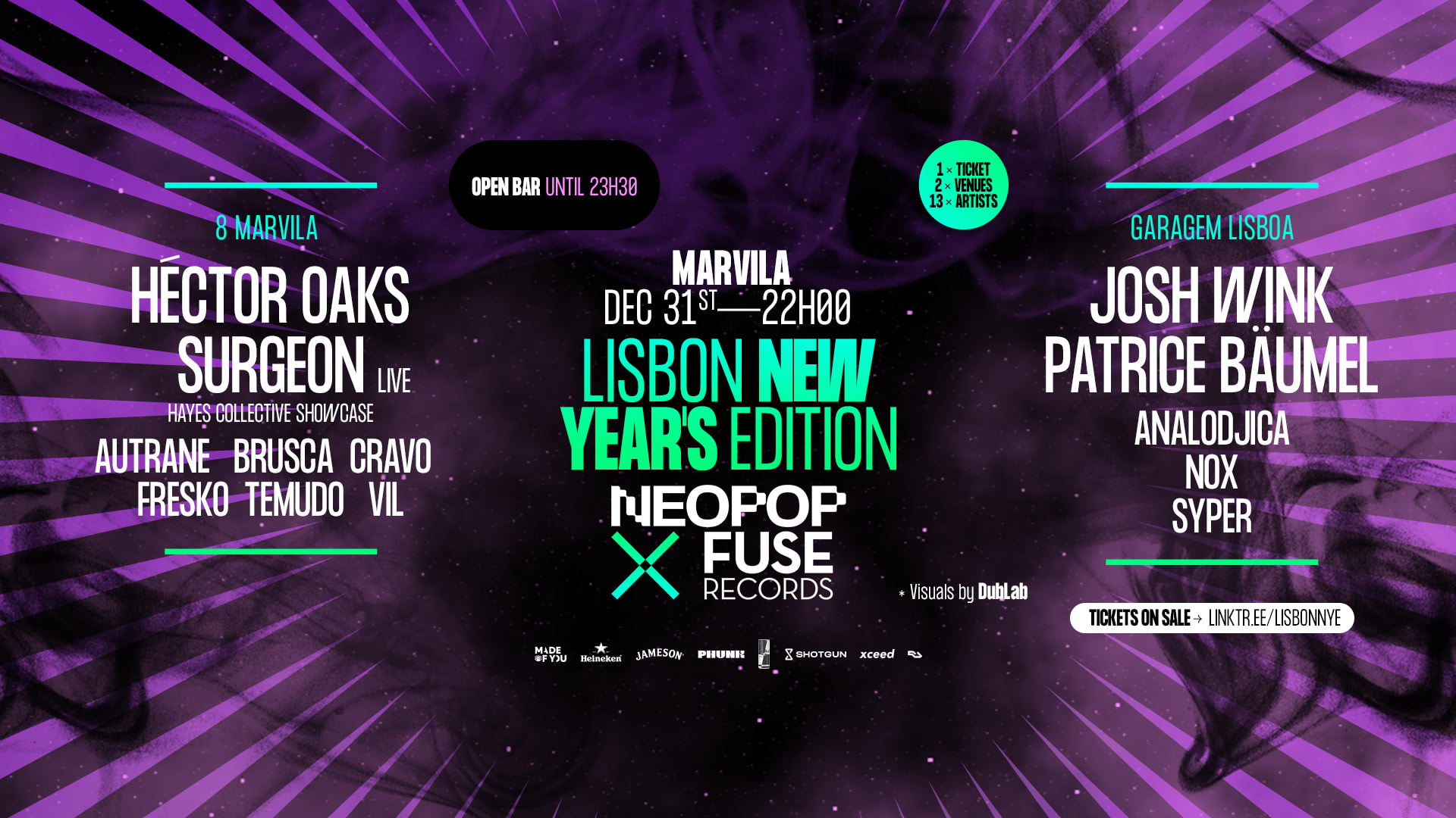 Lisbon New Year's Edition: Neopop X Fuse Records