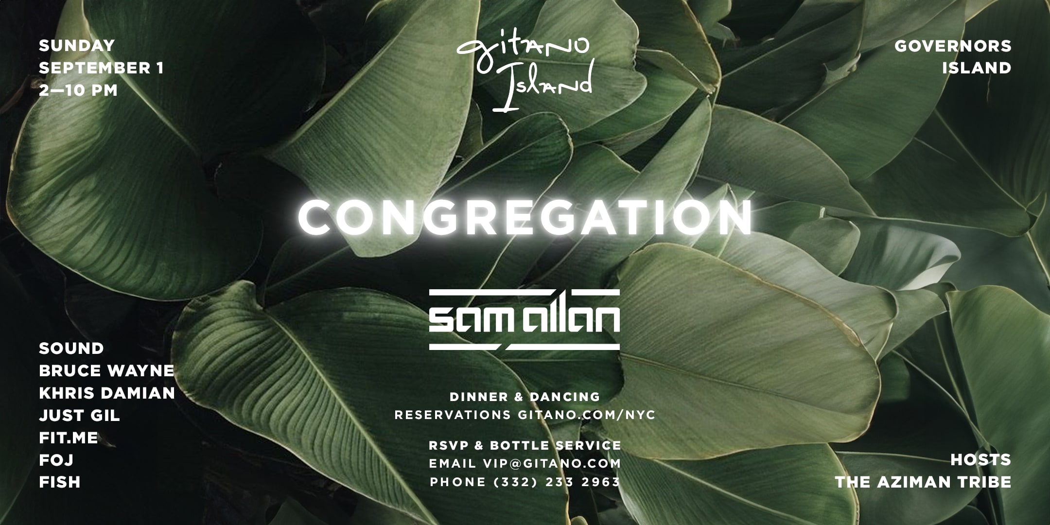 Congregation Gitano Island Labor Day Weekend - Tulum Vibes