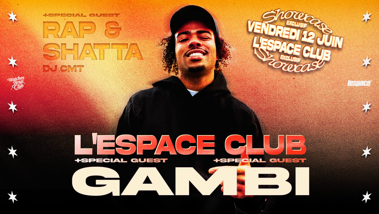 Gambi Showcase At L'espace Club 12/06