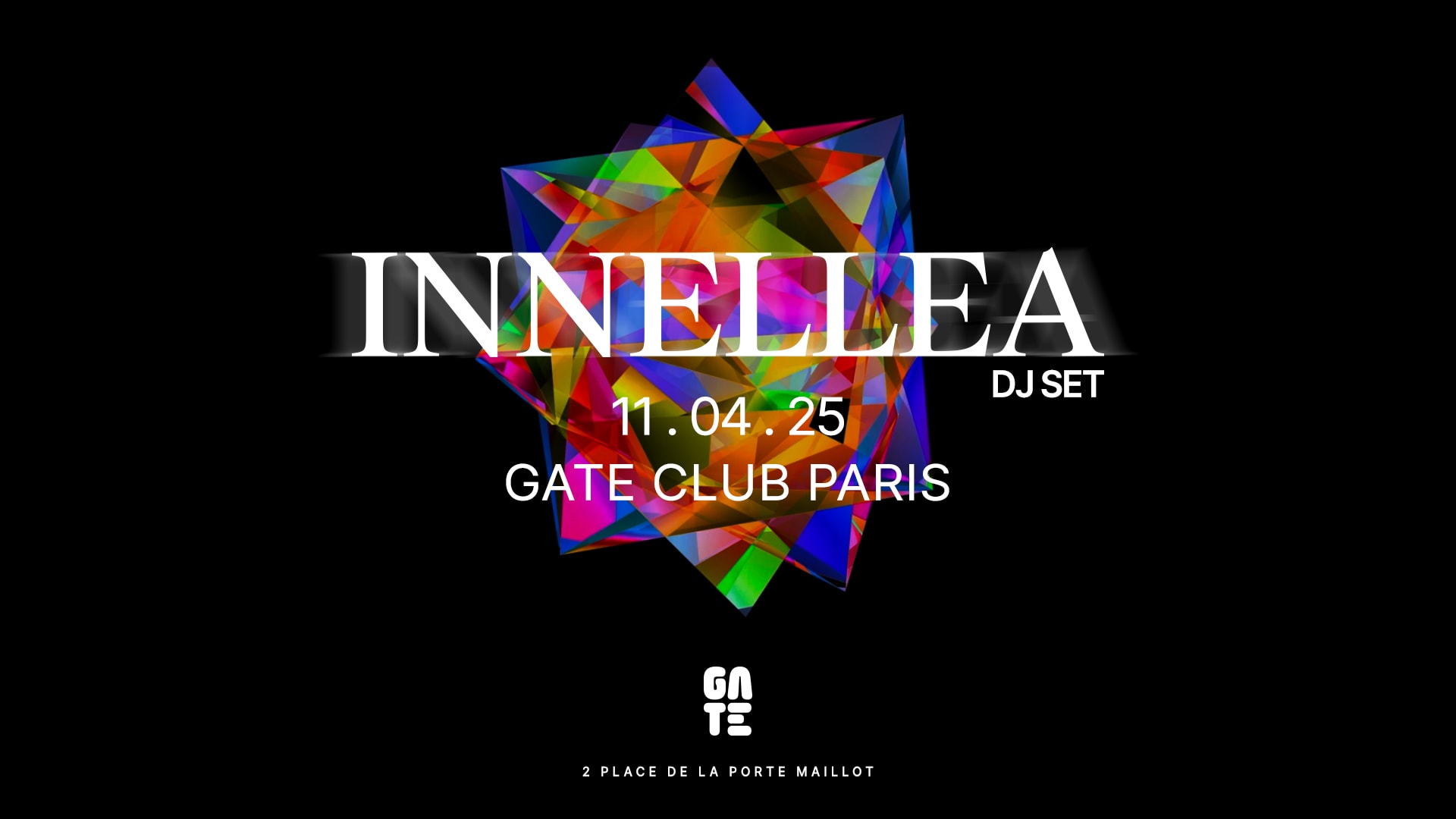 Innellea (Dj Set) At Gate Club Paris