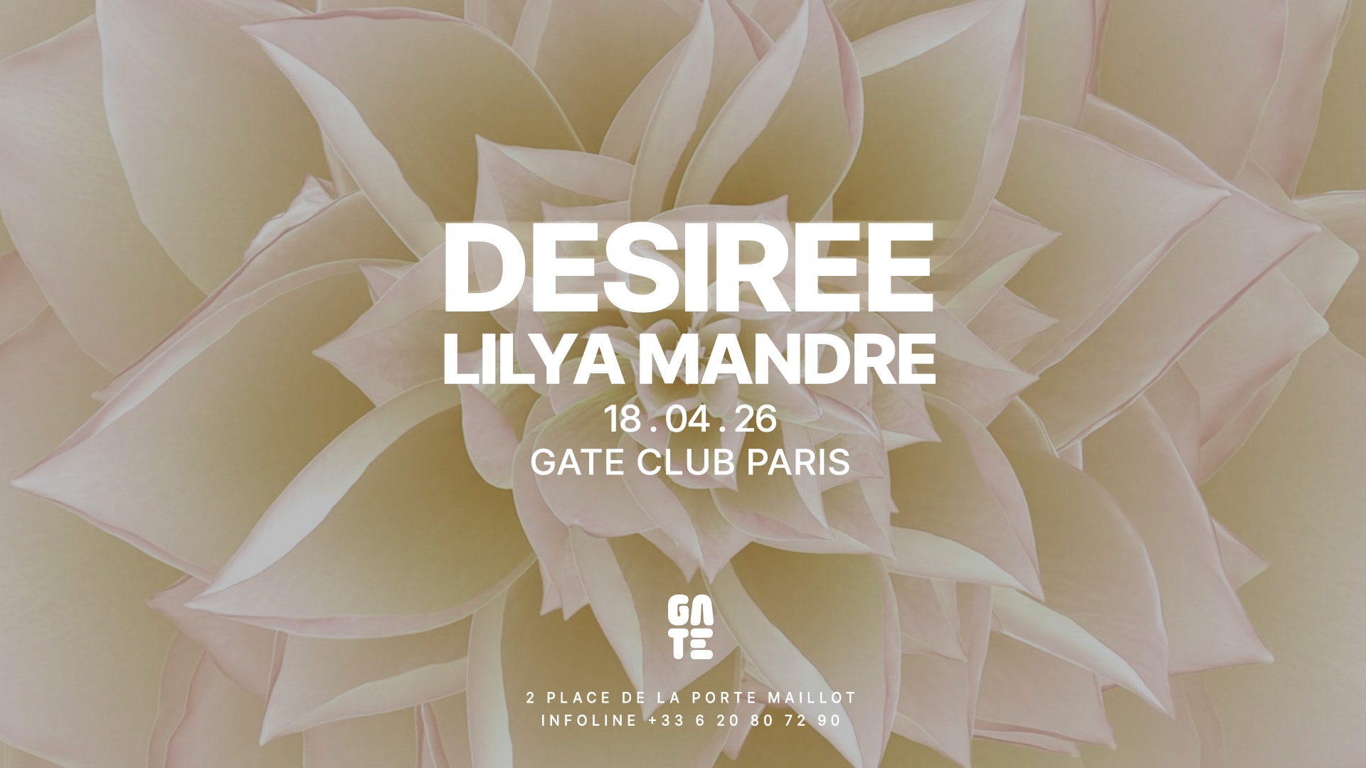 Desiree X Lilya Mandre At Gate Club Paris