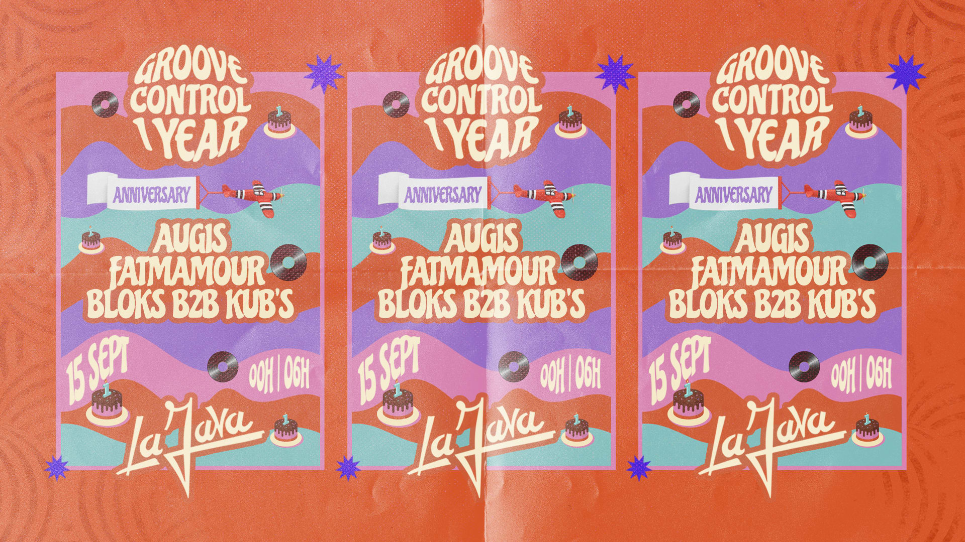Groove Control: 1 Year Anniversary - Augis, Fatmamour & More