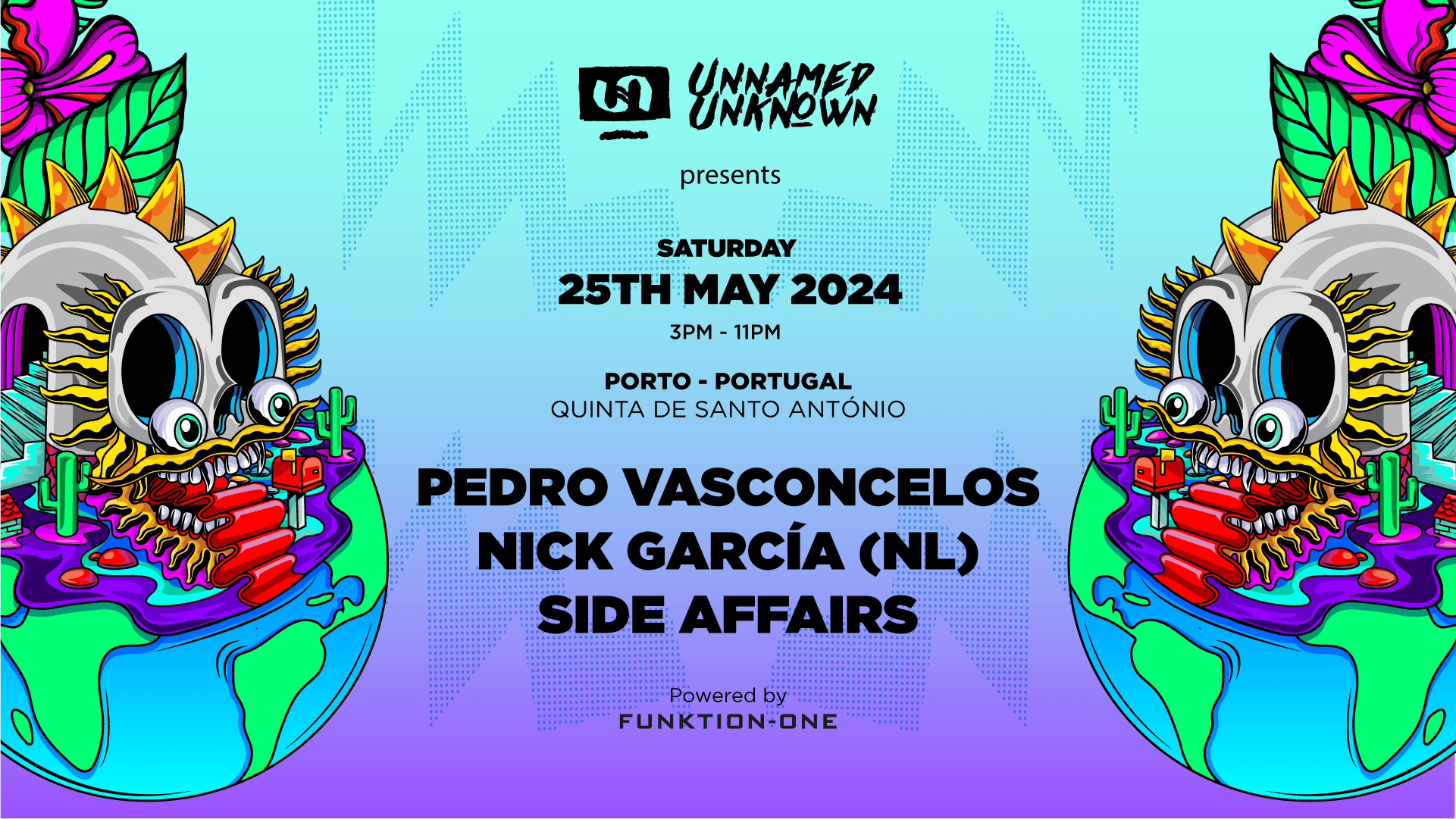 U&U Presents Nick García, Pedro Vasconcelos, Side Affairs