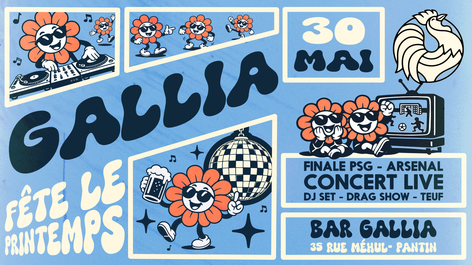 Gallia Fête Le Printemps