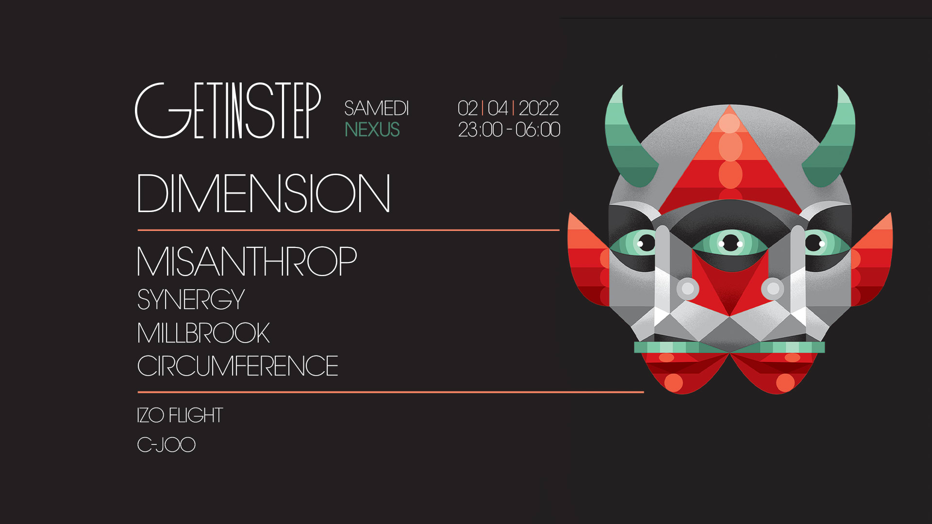 Get In Step W/ Dimension / Misanthrop & More ...