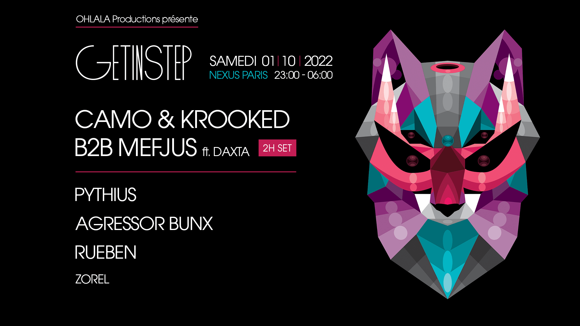 Get In Step W/ Camo & Krooked B2b Mefjus (2h Set) + Guests