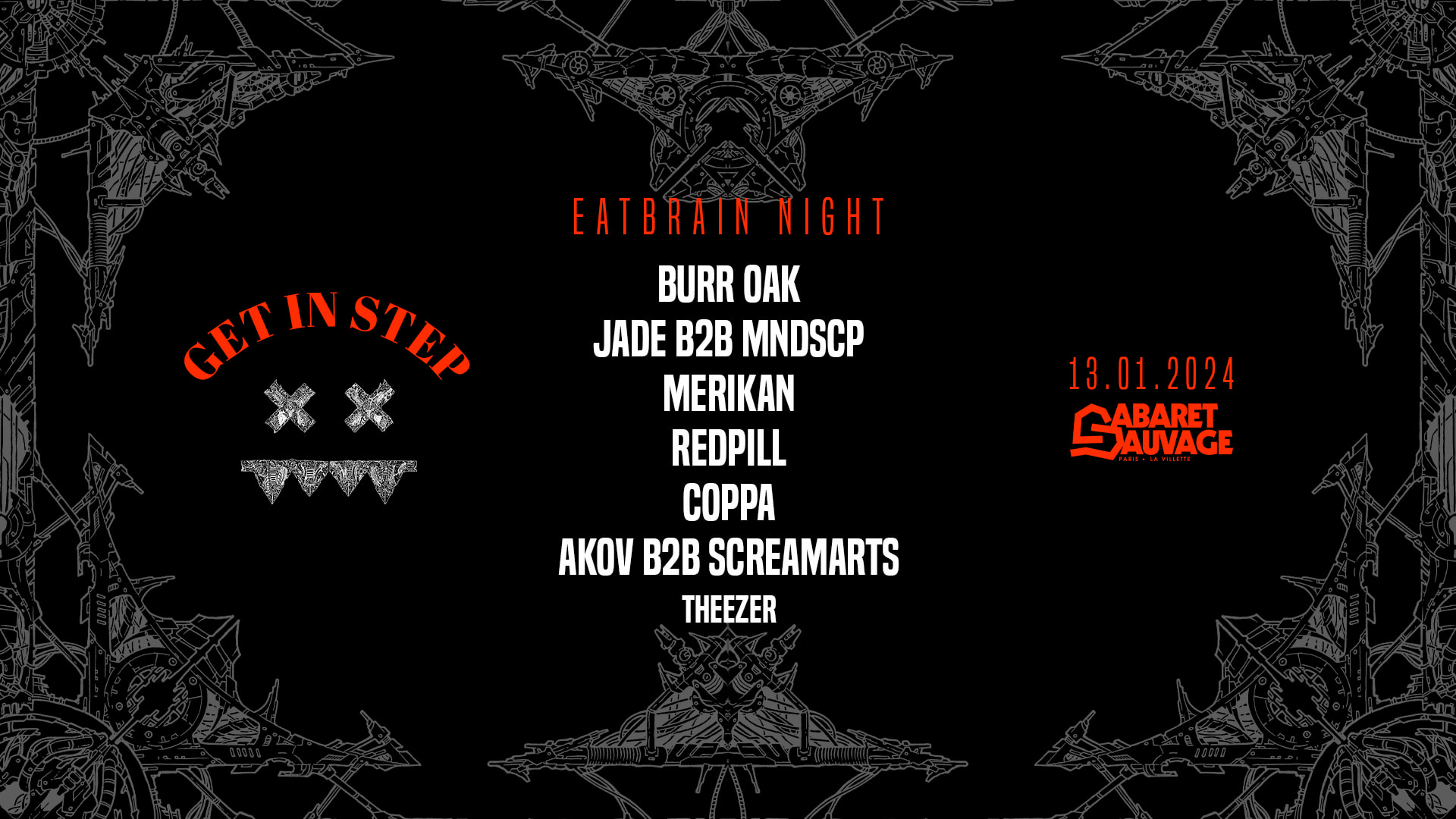 Get In Step X Eatbrain 2024