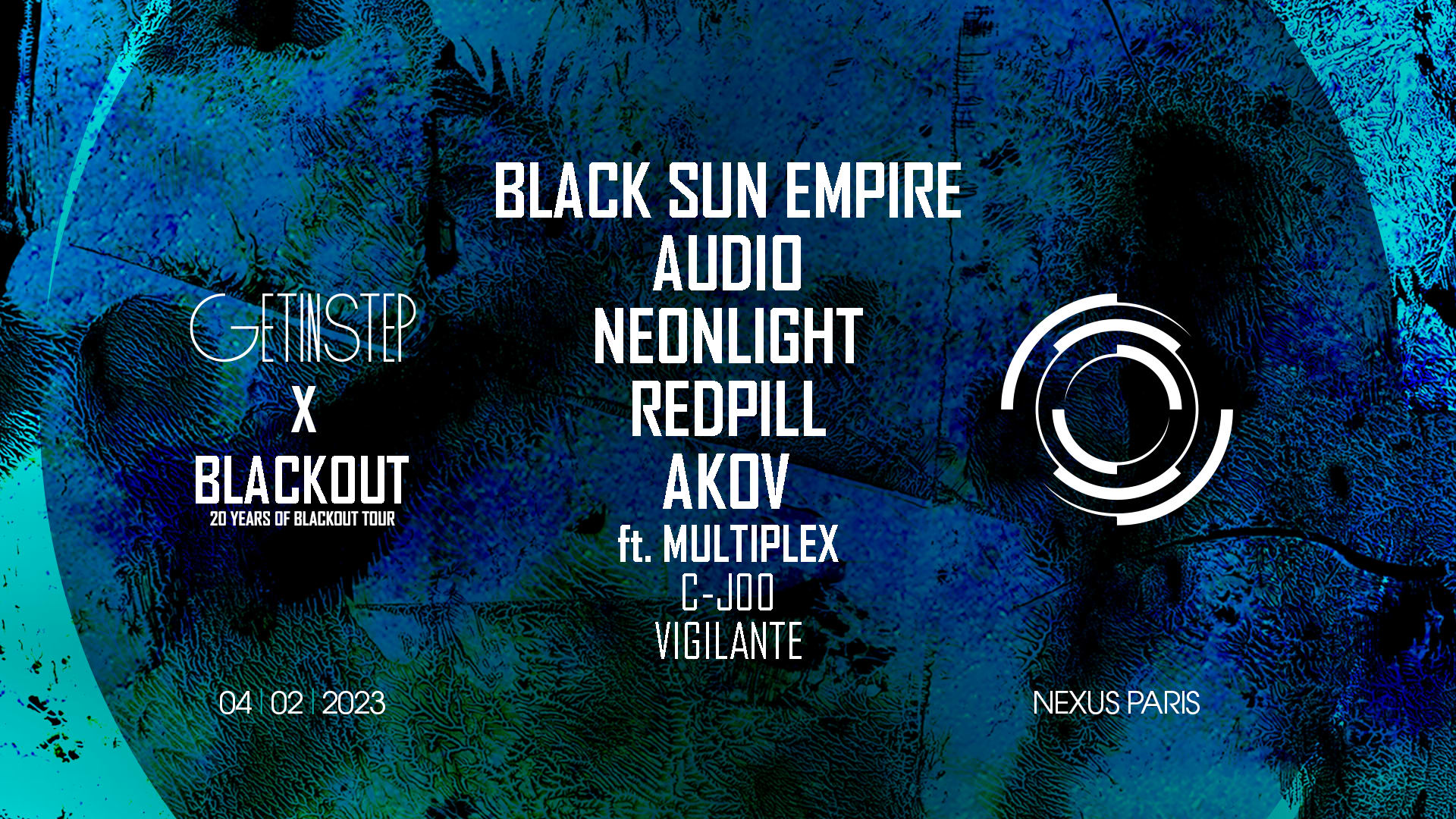 Get In Step X Blackout - 20 Years