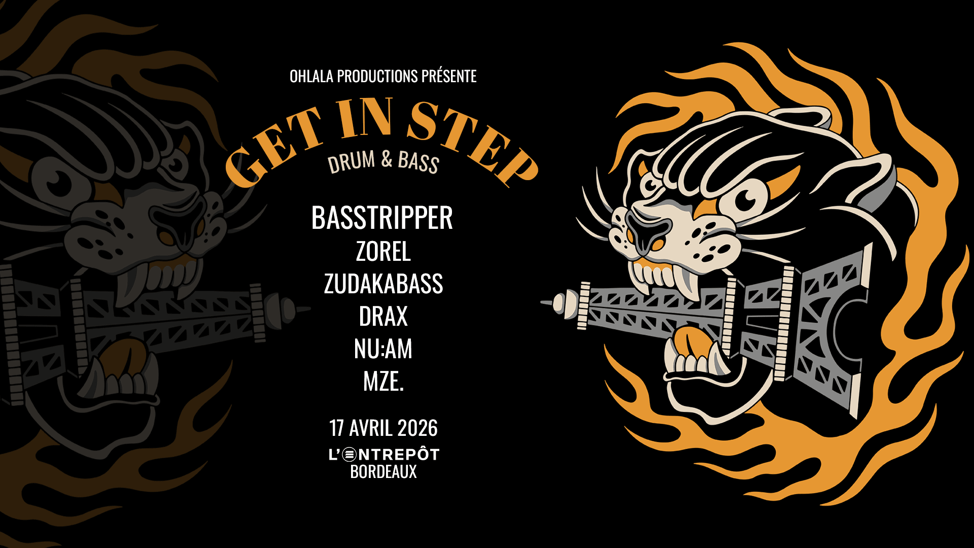 Get In Step Bordeaux W/ Basstripper - Zorel - Zudakabass...