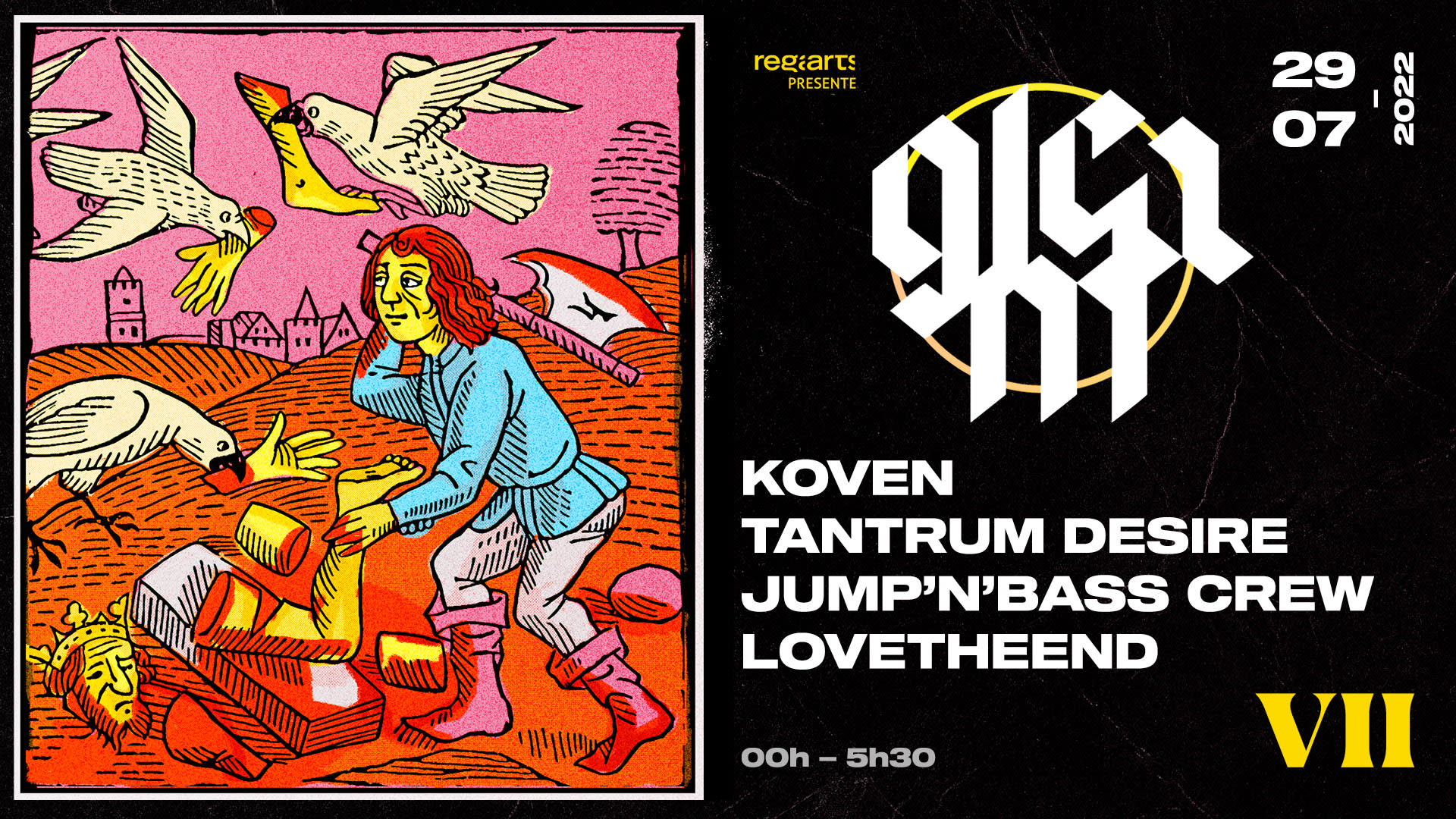 Gleam VII W/ Koven, Tantrum Desire, Jump'n'bass Crew, Love The End