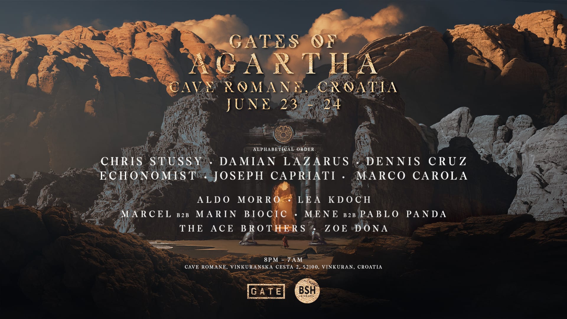 Gates Of Agartha @ Cave Romane (Istria, Croatia)