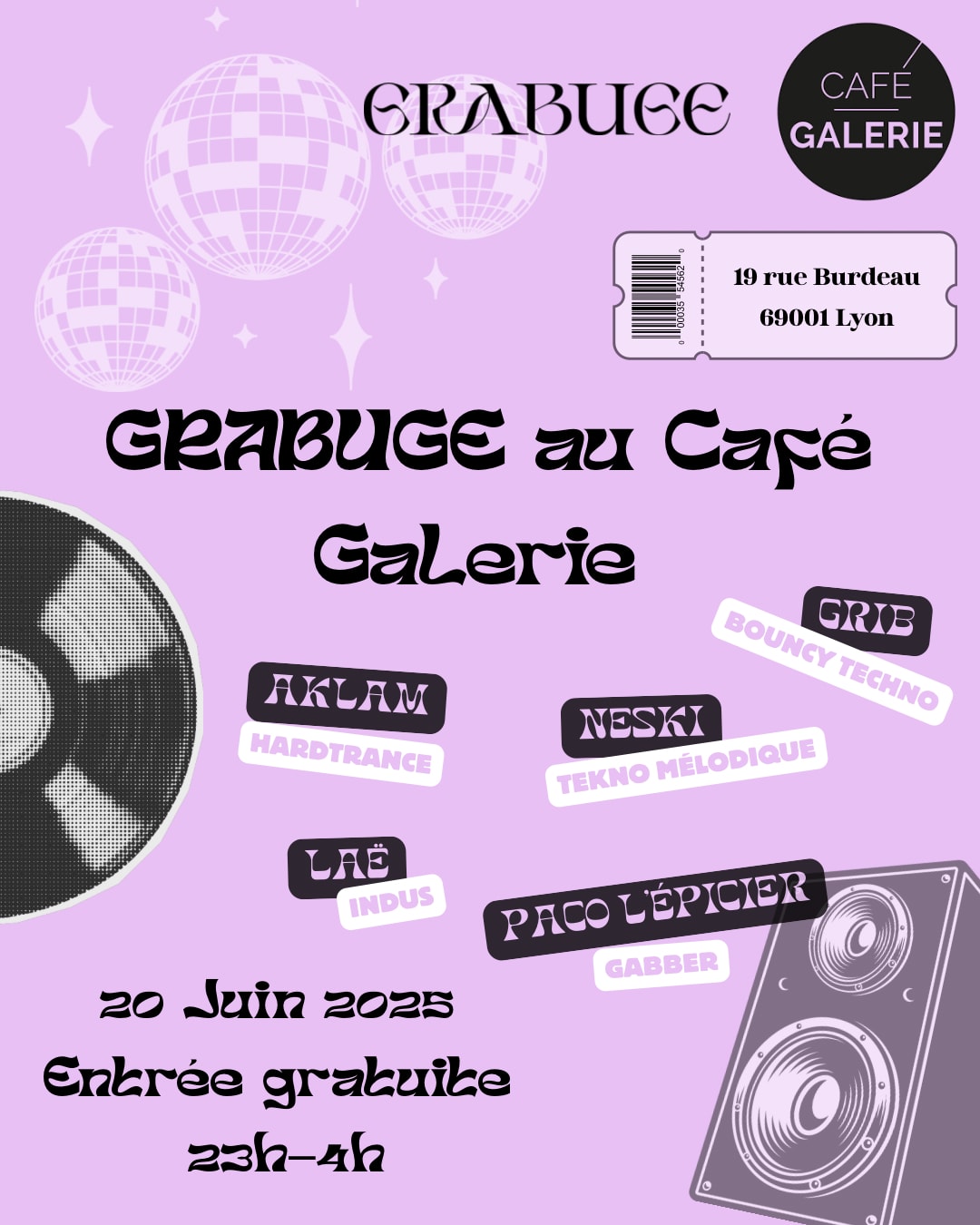 Grabuge Au Café Galerie