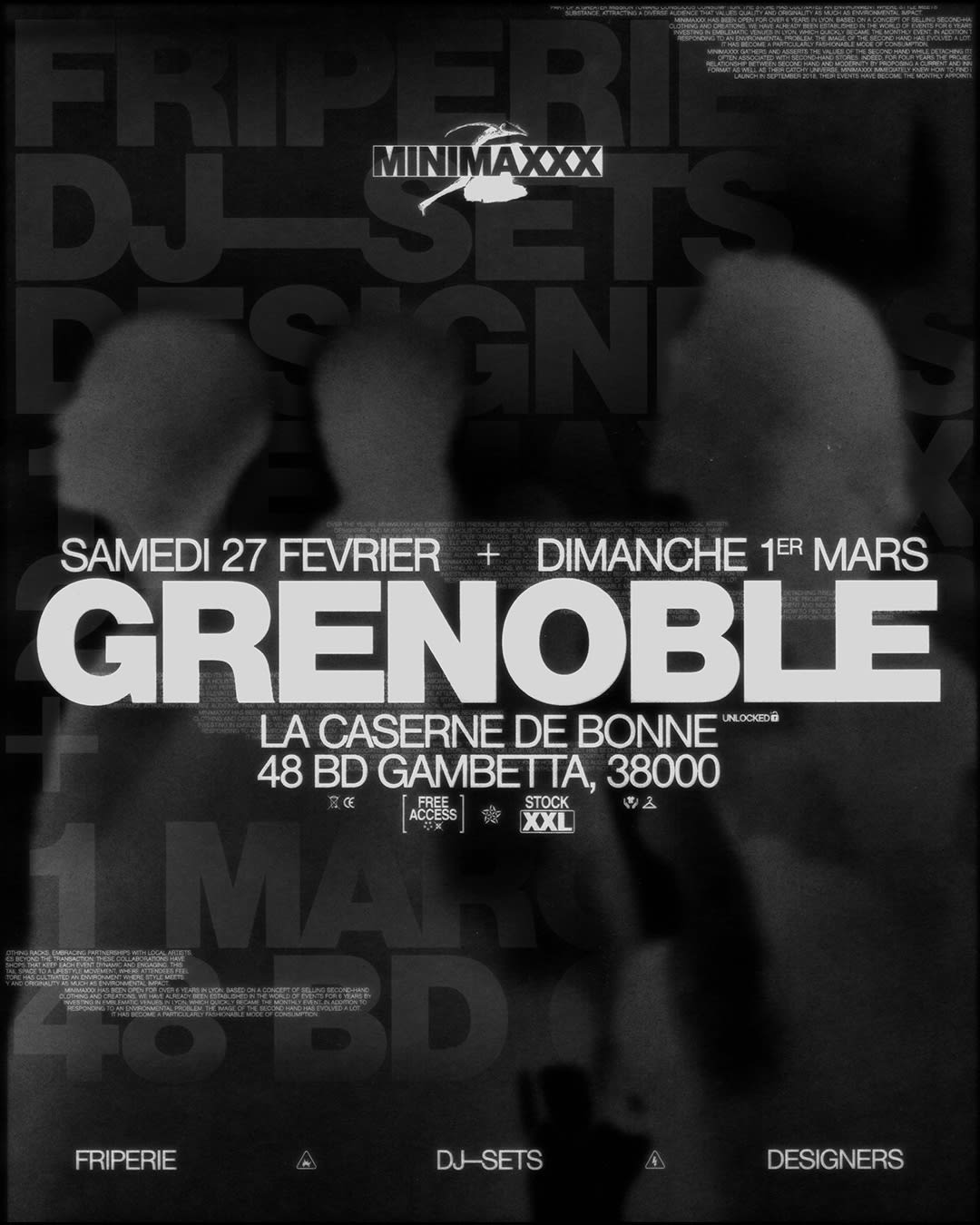 [Grenoble] Friperie + Dj-Sets + Designers
