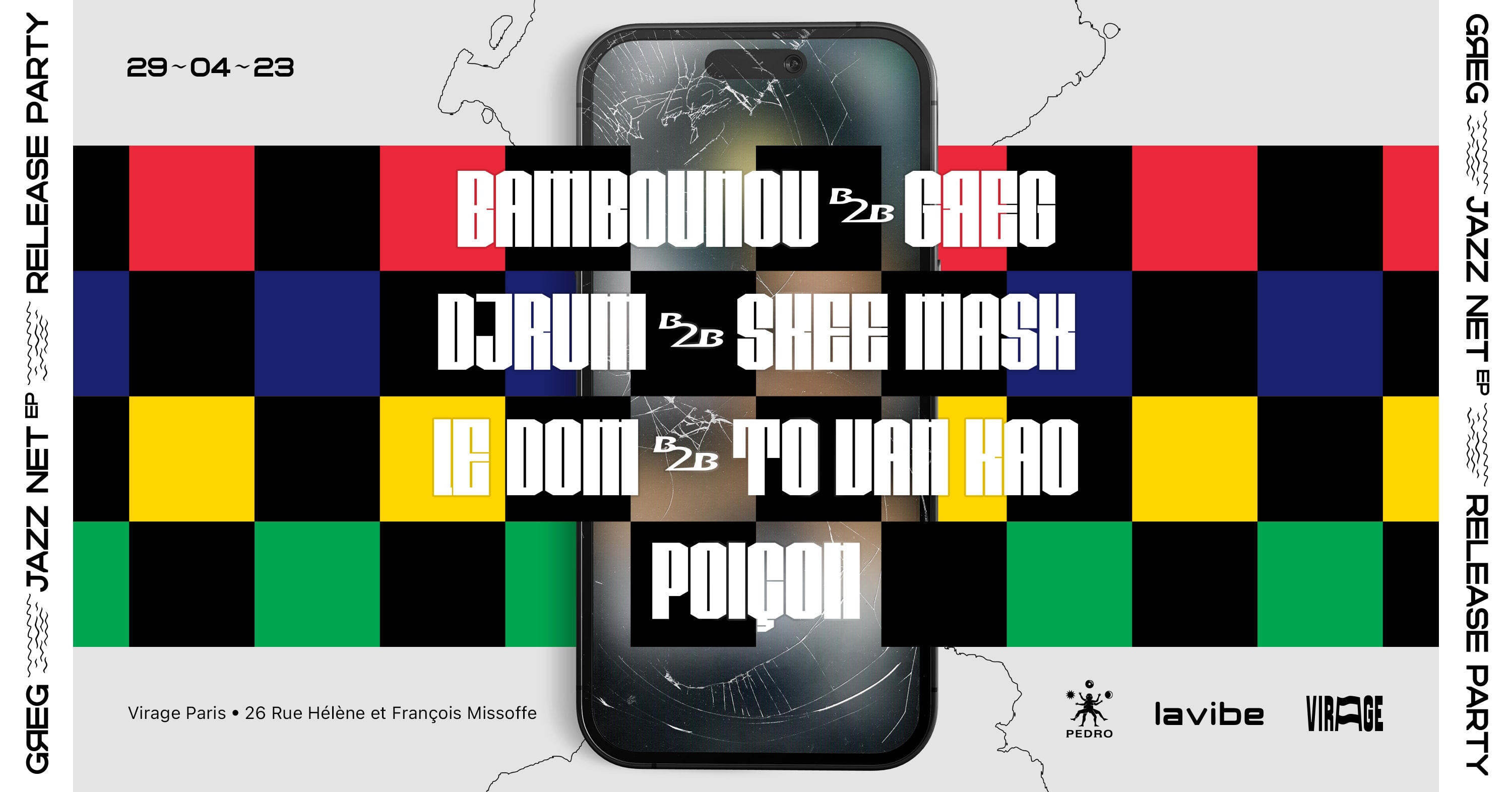 Greg | Jazz Net Release Party | Bambounou, Djrum & More