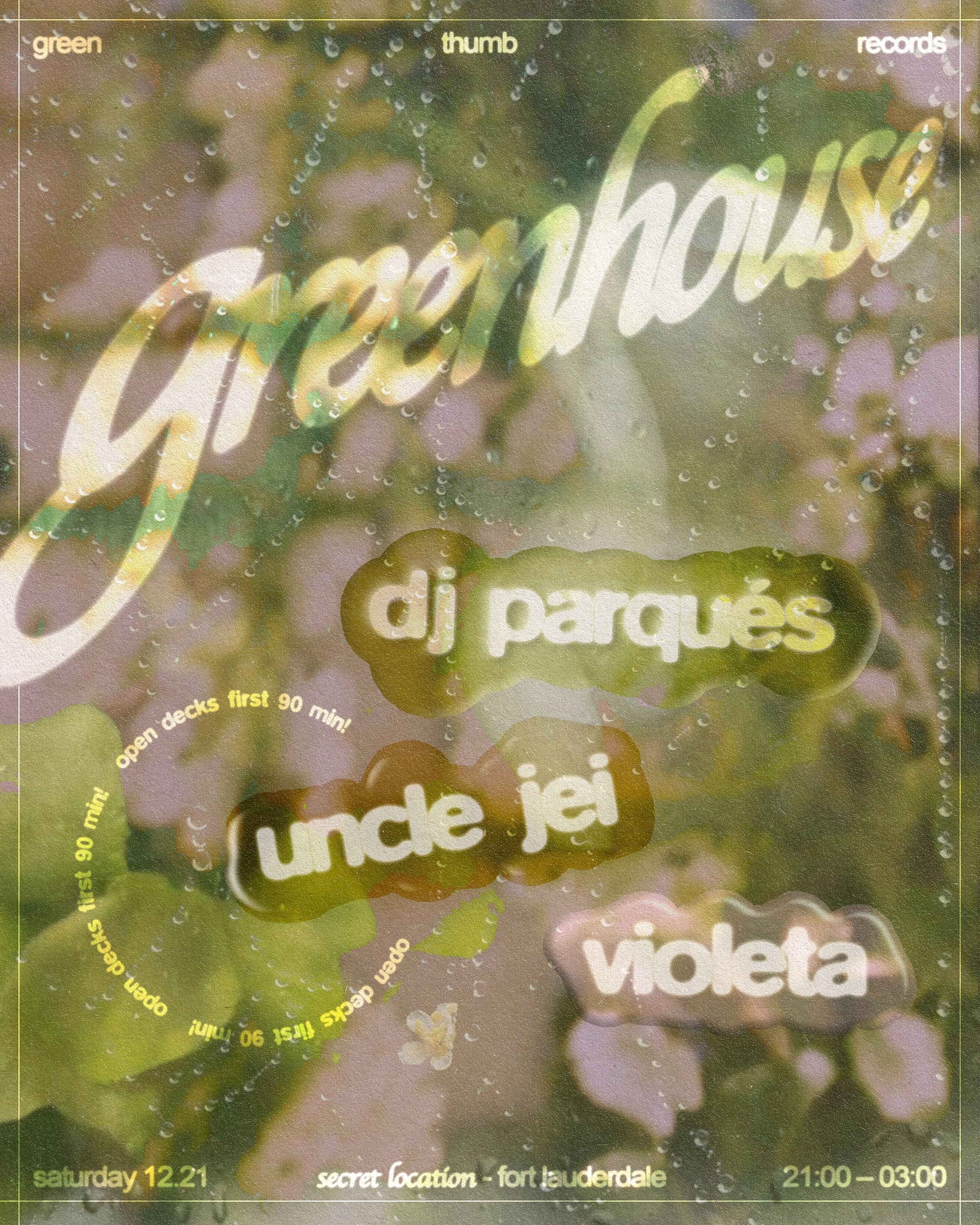 Green Thumb Records: Greenhouse
