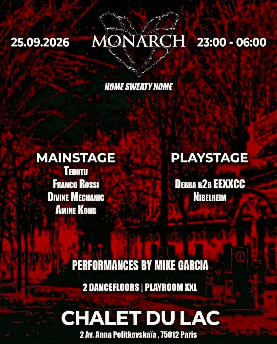 Monarch | Home Sweaty Home | 25.09.2026