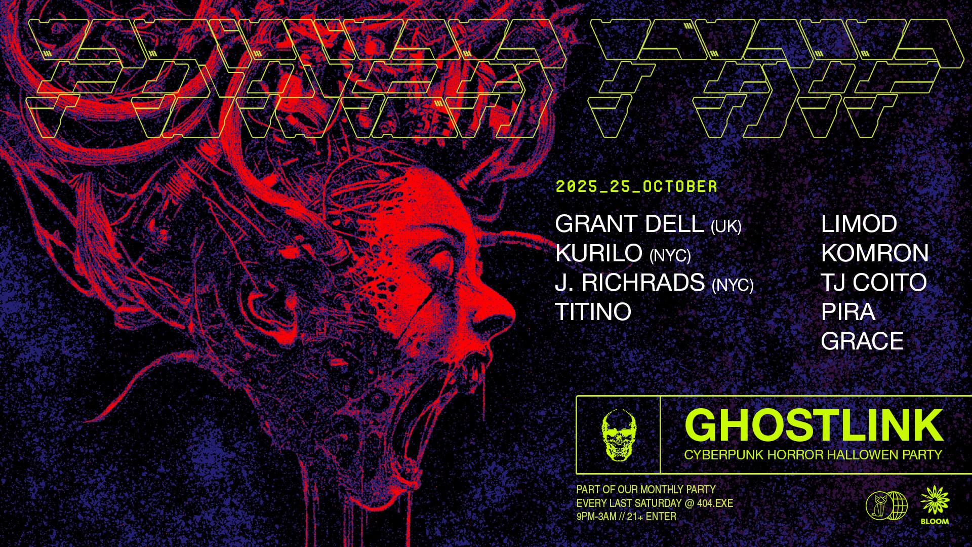 Ghostlink : Halloween W/ Grant Dell, Kurilo, J Richards