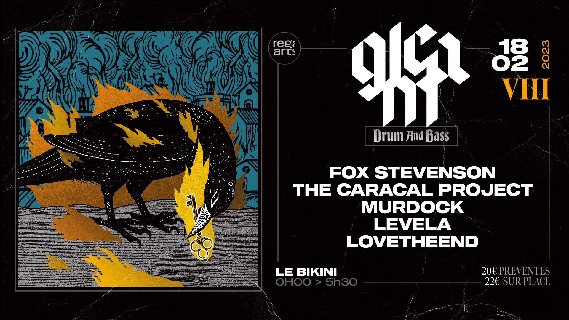 Gleam Drum And Bass W/ Fox Stevenson & More 